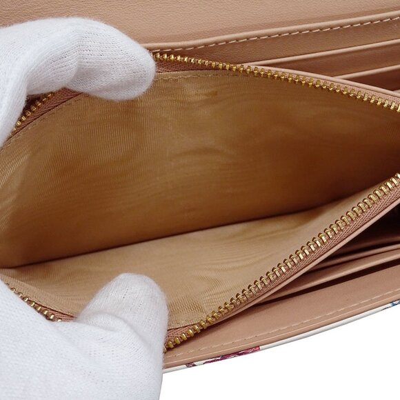 DIOR White Leather Wallet - Picture 9 of 16